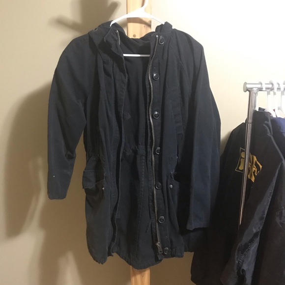 Garage black fall jacket - Picture 1 of 2